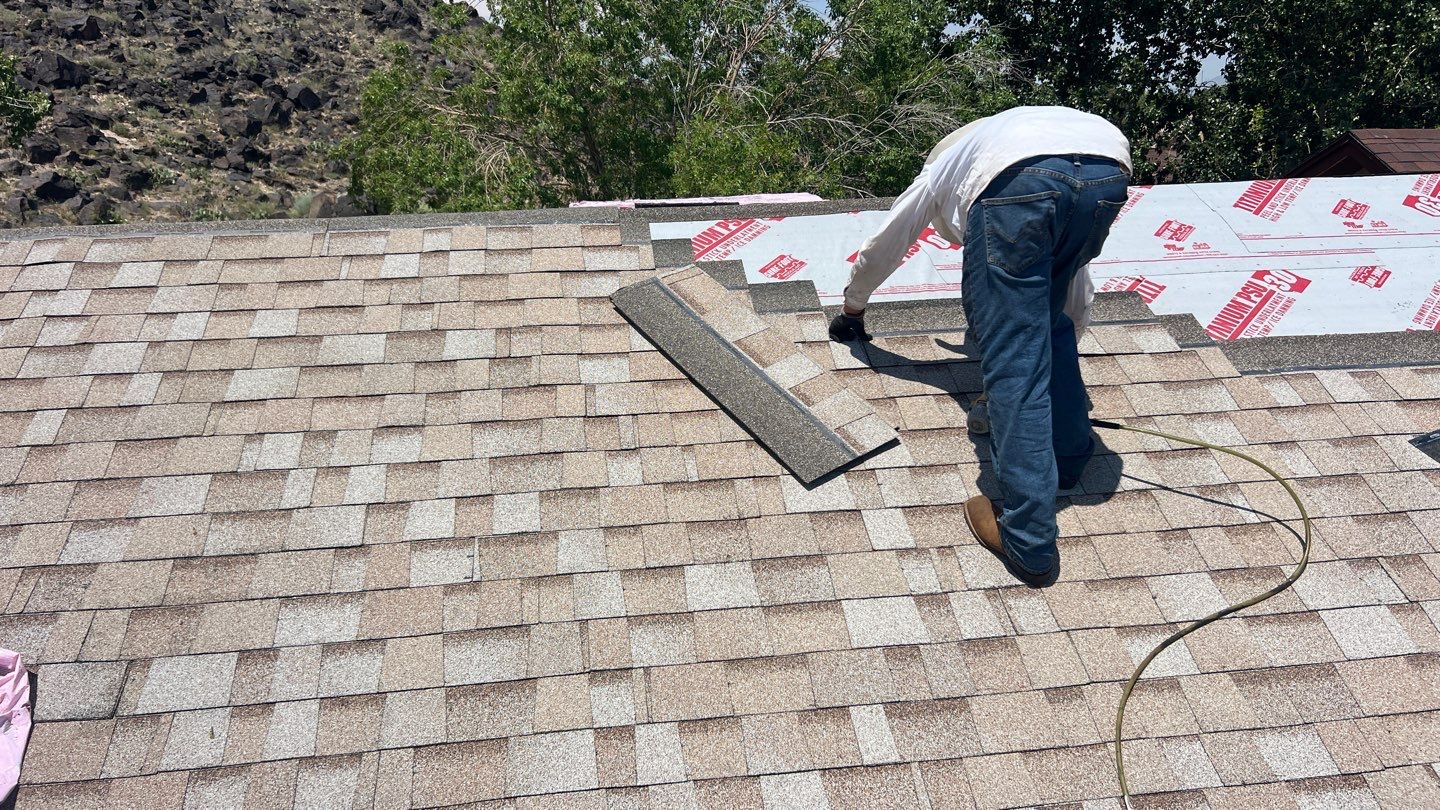Desert Tan Shingles by Reimagine Roofing