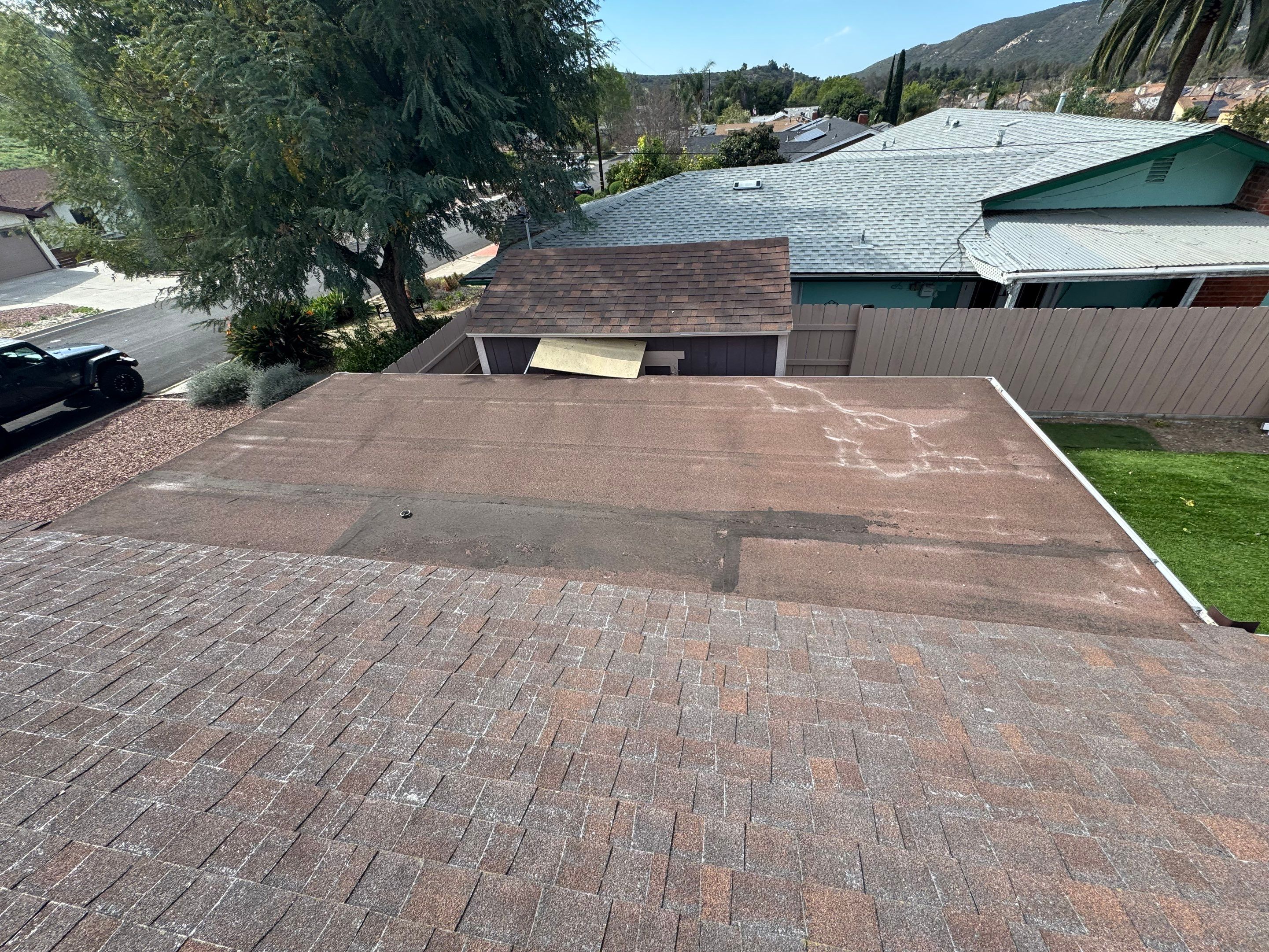Poway Full Roof Replacement with Owens Corning Duration COOL Sand Castle Shingles by Zenith Roofing Services