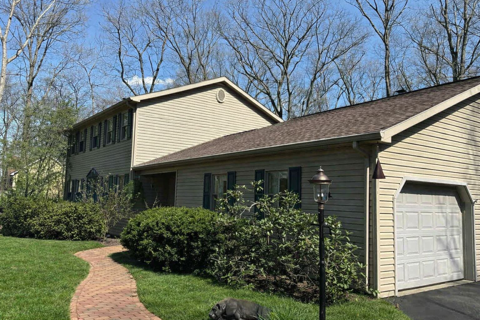 Architectural Shingle Roof Replacement by Esh Builders