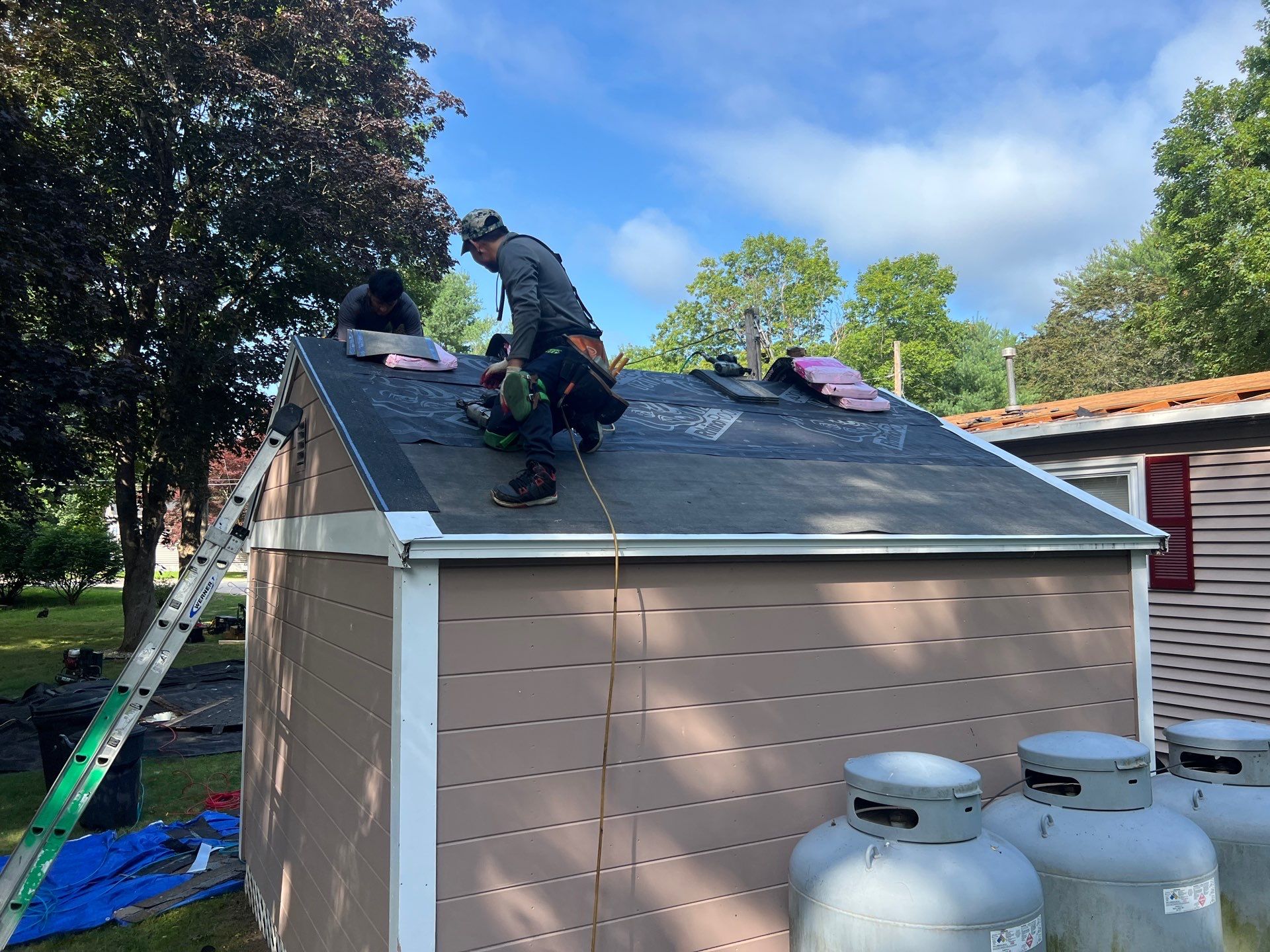 Owens Corning Roof Installation in Nashua, New Hampshire by Tall pine roofing