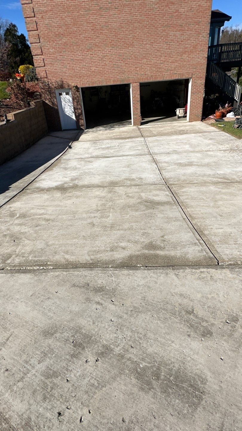 Twilight Driveway Project in Bridgeville by Floors in a Day, Inc