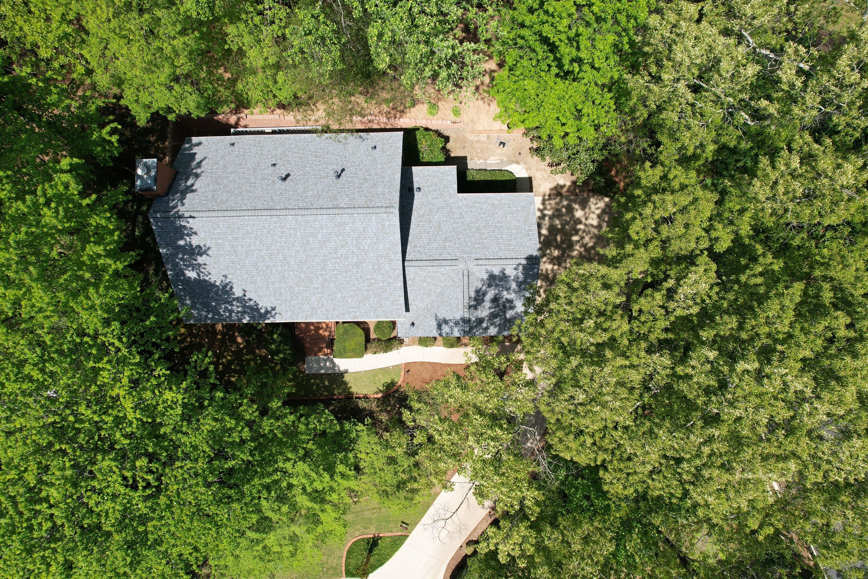 Residential Roofing Installation using Owens Corning Quary Gray by Inspector Roofing and Restoration