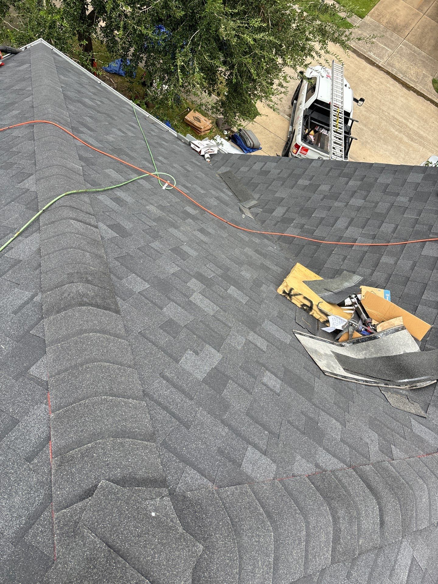 Residential Roofing Repair using Owen's Corning Duration (Lifetime) Shingles by Roof Repair Company