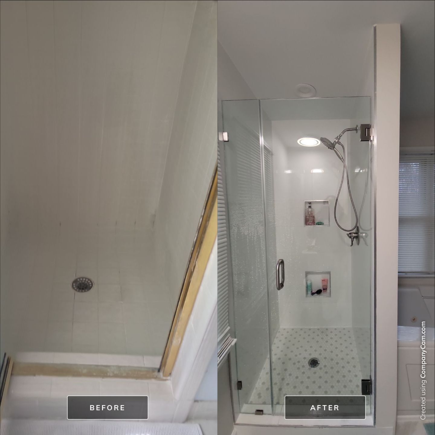 From Cramped & Carpeted to Bright & Modern: A Cary Bathroom Transformation by Elite Remodeling and Design LLC