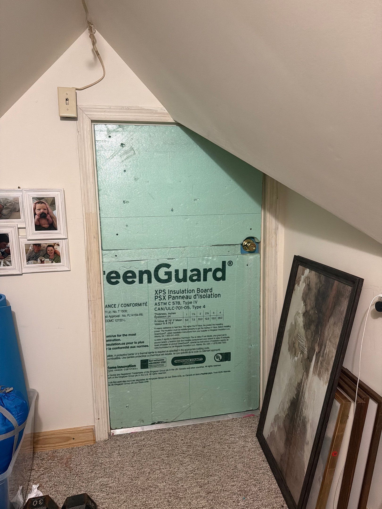 Attic Knee Wall Sealing and Insulation in Chattanooga by CompanyCam Sales Demo