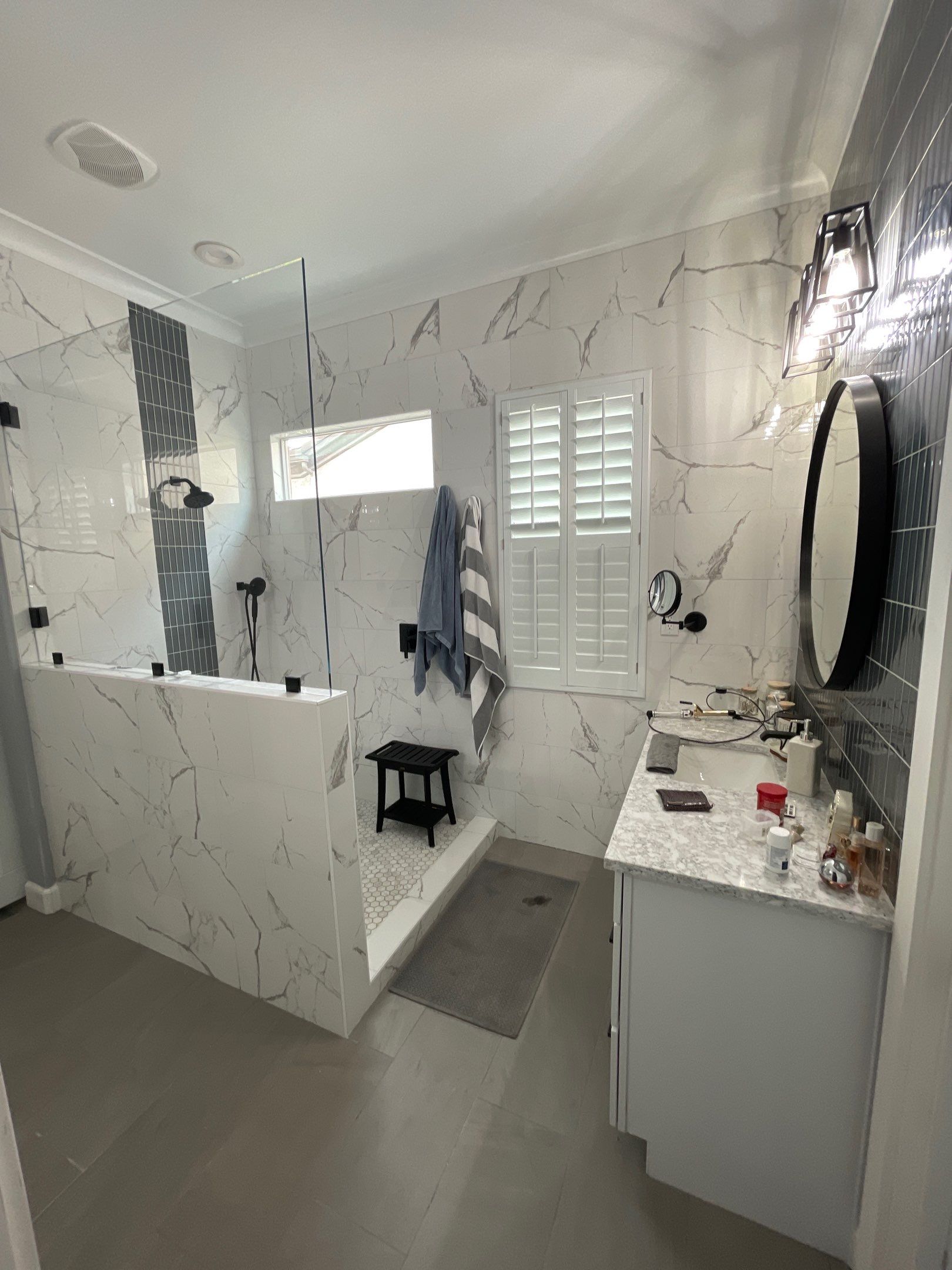 Home Remodel Using Multiple Materials  by Footprints Floors of Chandler 