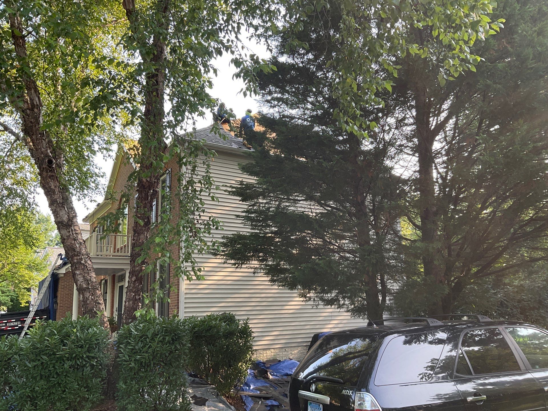 New Shingle Roof & New Gutters and downspouts with covers by Alpha Design Services