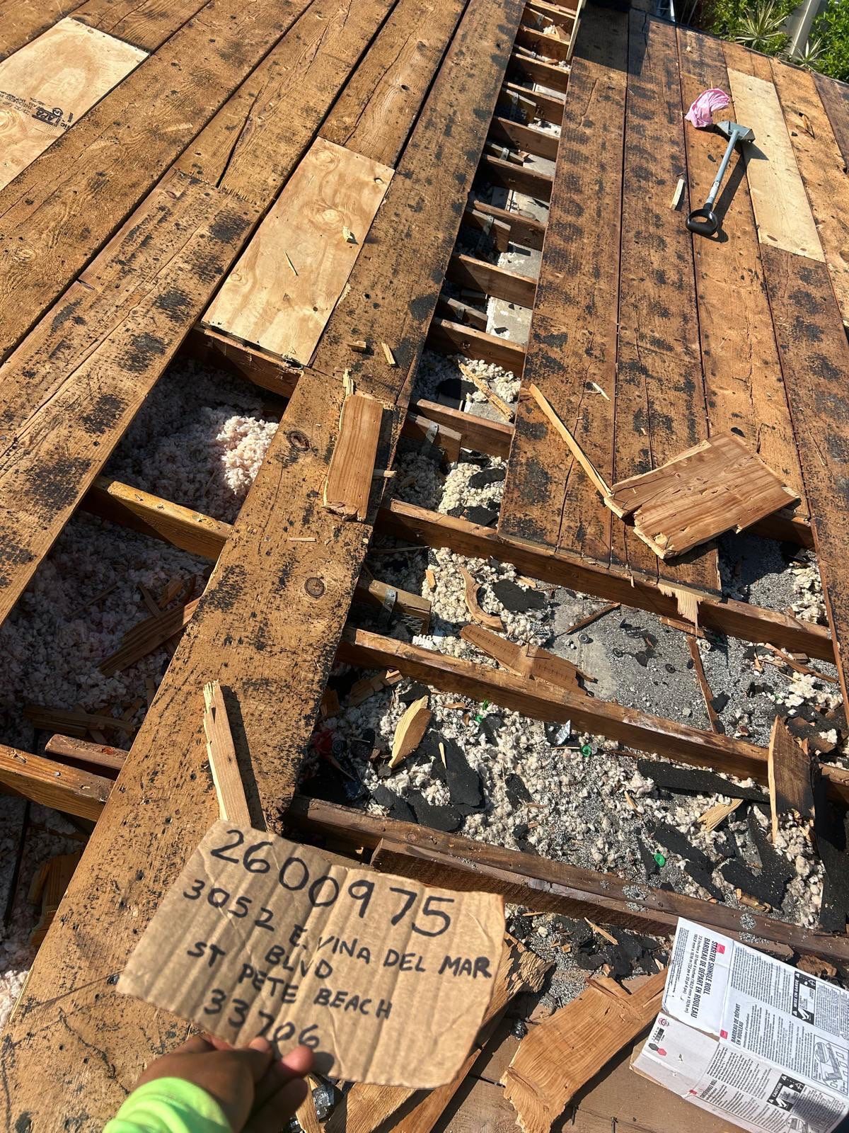 Project in St. Pete Beach 33706 by Mitchell Roofing Company LLC 