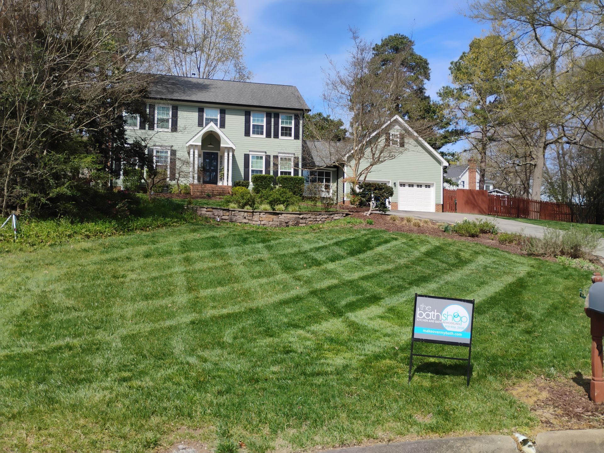 Lawn maintenance in Durham by Martinez Brother’s Nc Landscaping Inc