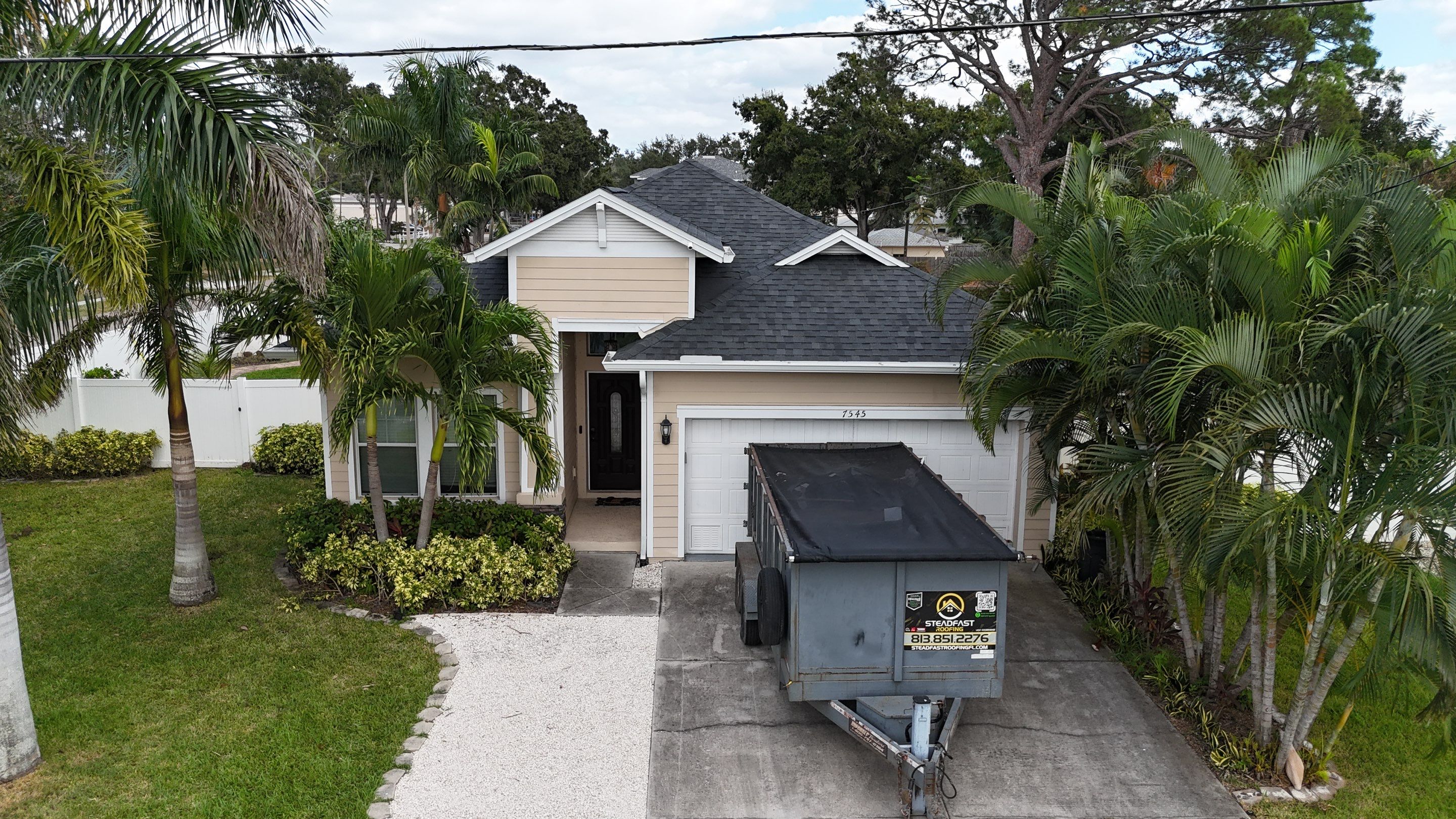 Roof Replacement in Pinellas Park, Fl by Steadfast Roofing 