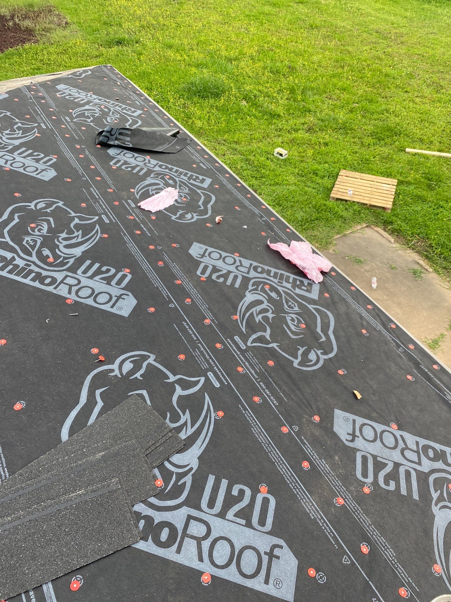 Residential Roofing Installation using Owen's Corning Duration (Lifetime) Shingles by Roof Repair Company
