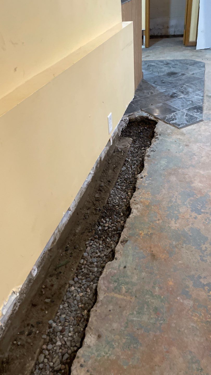 Drain Tile in Columbia Heights by Waterproofing Northeast