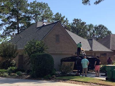 Residential Roofing Installation using Landmark