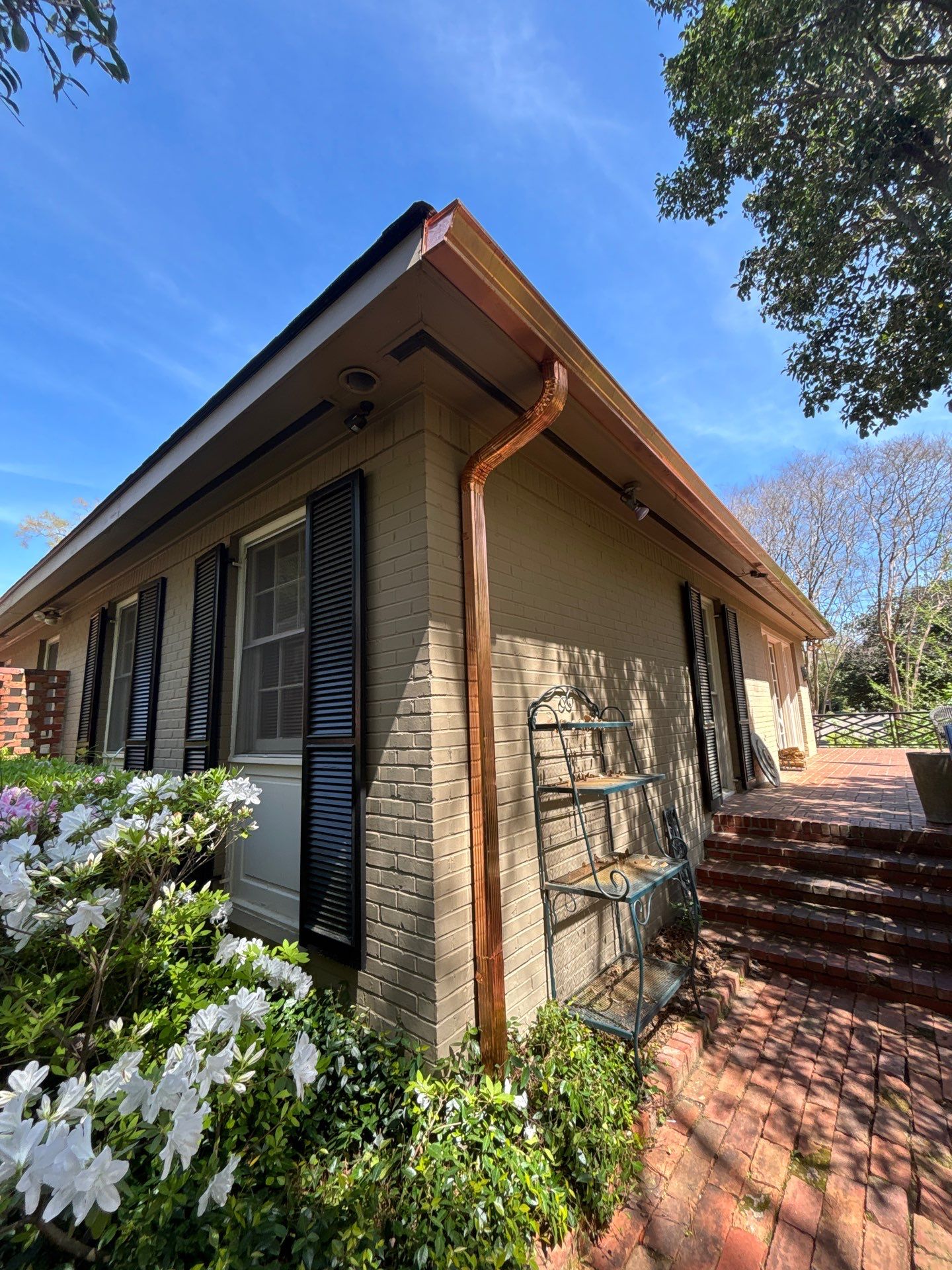 Onyx Black Shingle w/ Copper Upgrades by IAM Roofing LLC