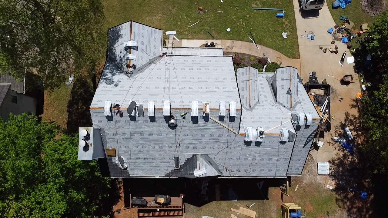 Residential Roofing Installation using asphalt shingle roofing by Galian Roofing LLC