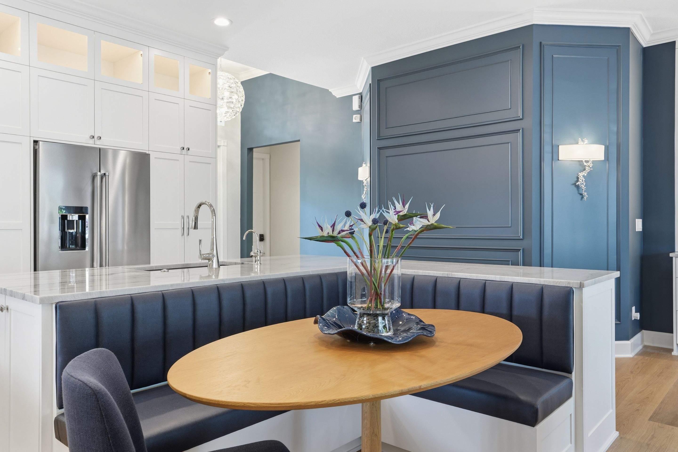 Complete Interior Renovation and Custom Cabinetry in Naples, Florida by A & E Construction of Florida Inc