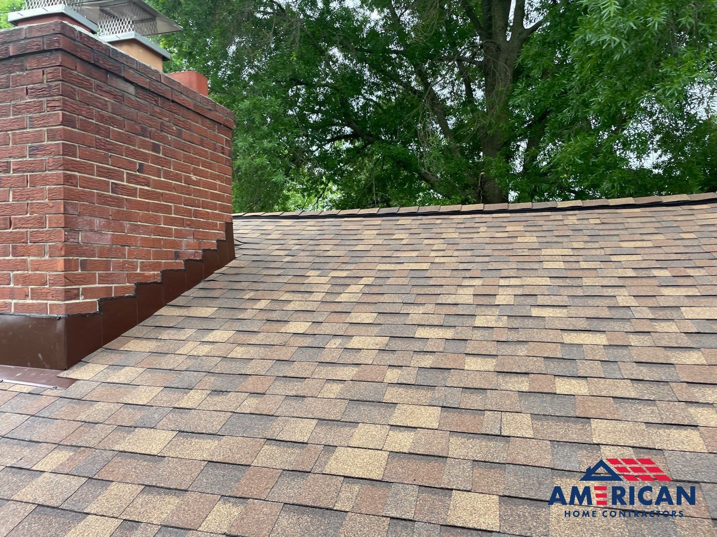 Roof Replacement - Owens Corning Dessert Rose by American Home Contractors