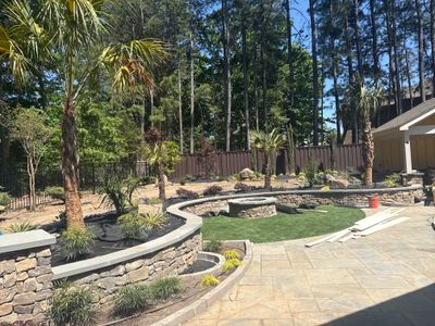 Backyard oasis in Cary