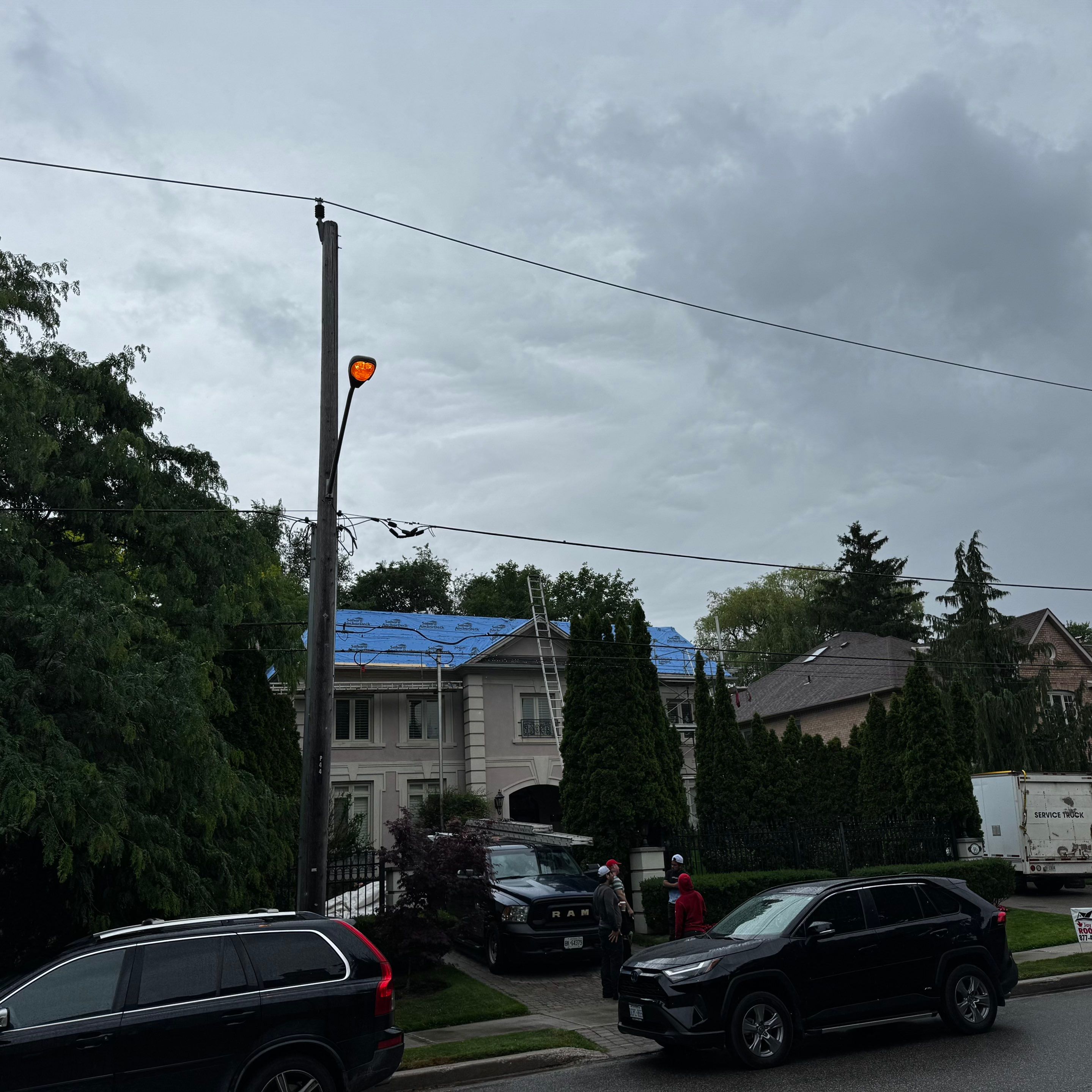 Residential Roofing Installation using Vicwest True Natuer. Metal Shingle by Jay Carter Roofing & Sheet Metal