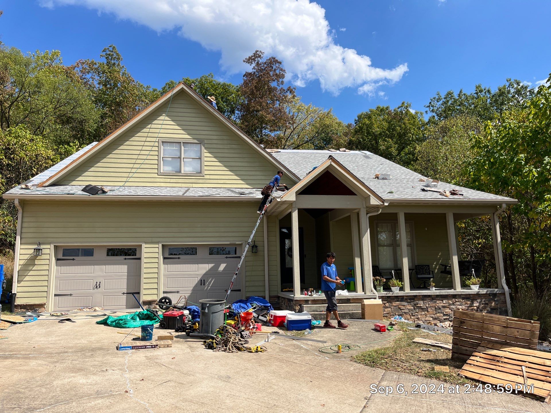 Residential Roofing Repair using Certainteed Landmark Pro Shingles by Fahey Roofing + Contracting