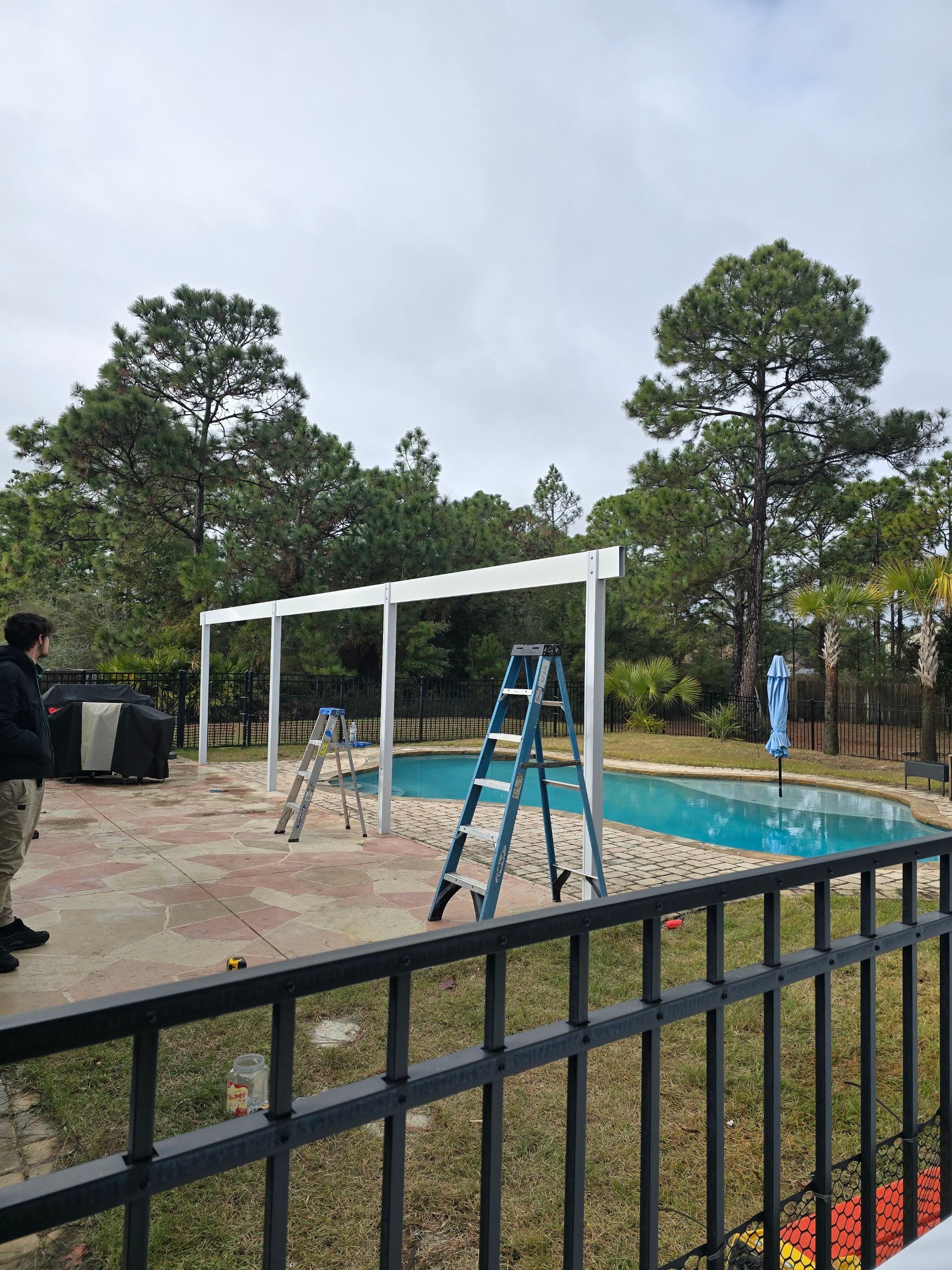 Navarre Poolside Patio Cover by Titan Sunrooms