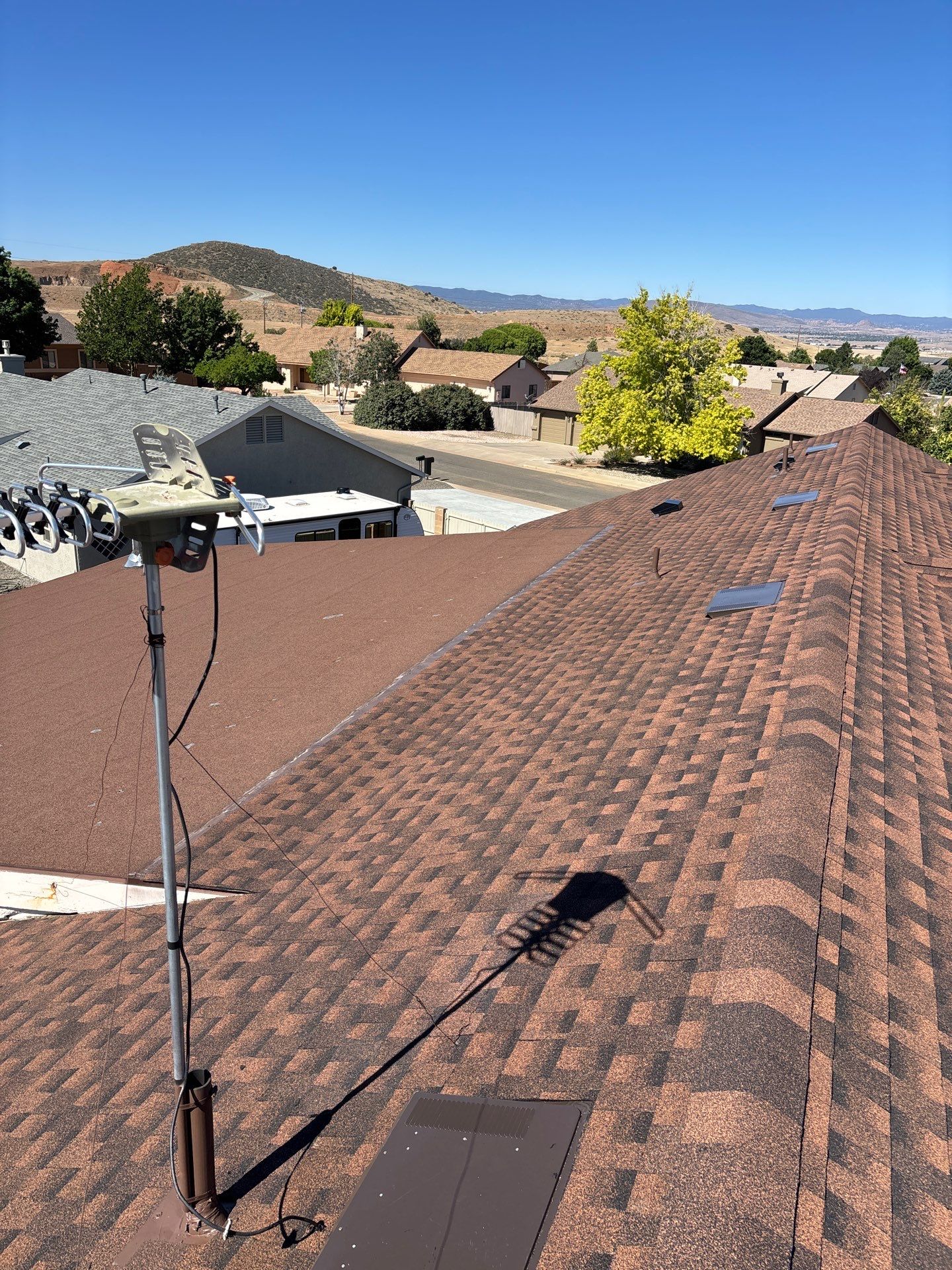 GAF Timberline HDZ Shingle Roof Replacement in Prescott Valley by Badger Roofing