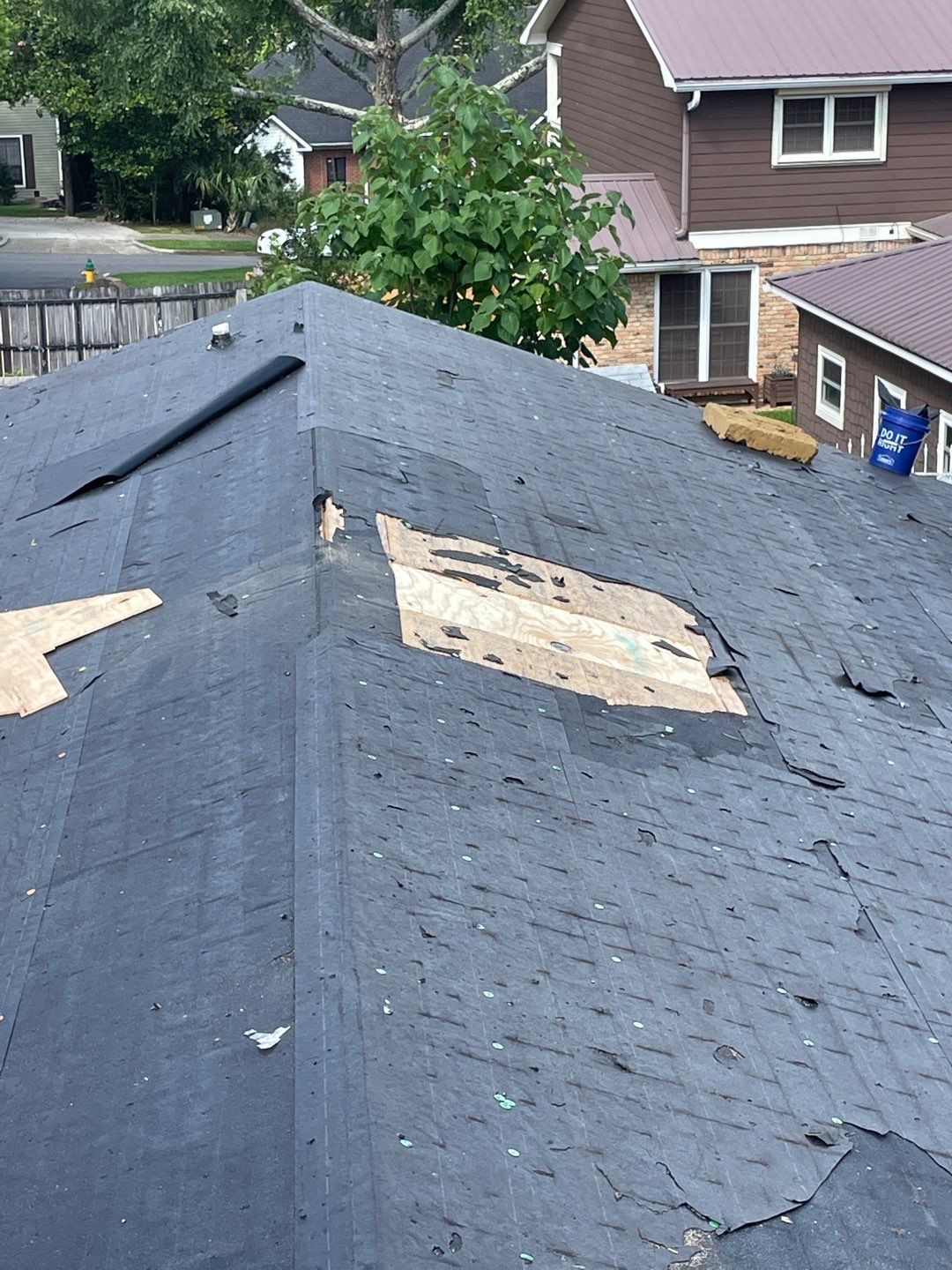 Residential Roofing Installation using Roof Replacement by American Roofing & Construction LLC