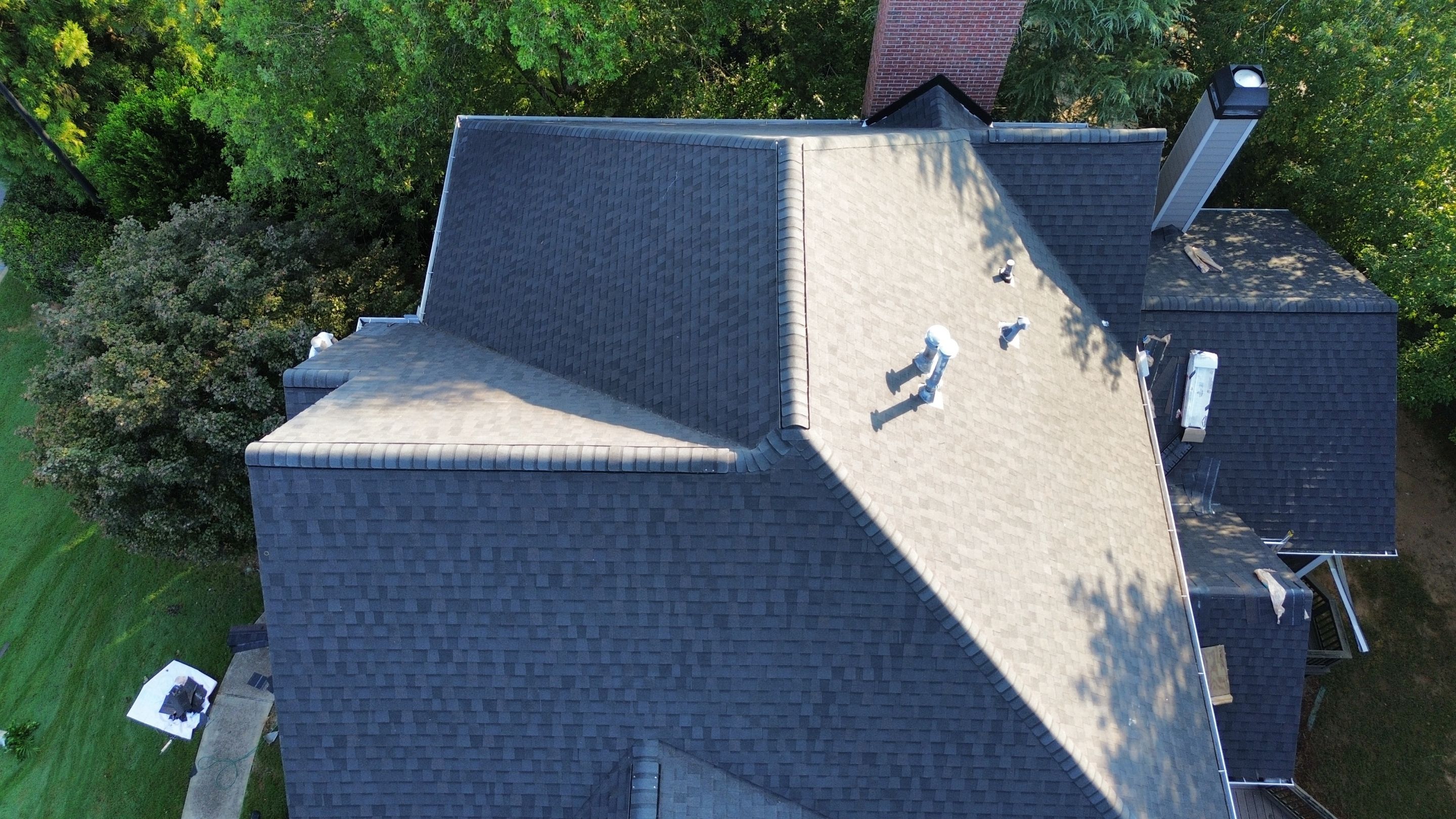 Marietta, GA Roof Replacement CertainTeed Landmark Moire Black by Reset Roofing