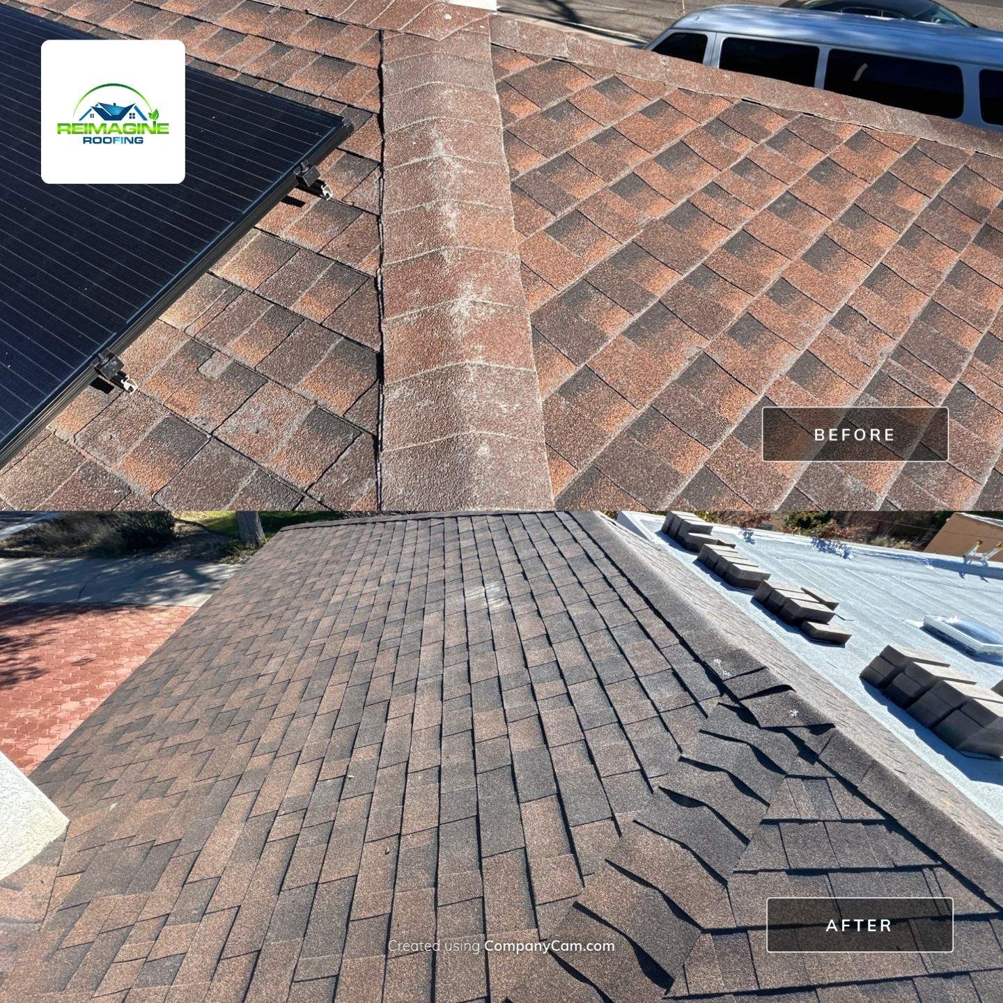 Weathered Wood Shingles by Reimagine Roofing