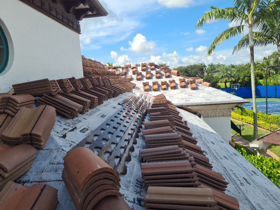 Residential Roofing Installation using Eagle Roofing Tile by BLUES BROTHERS ROOFING