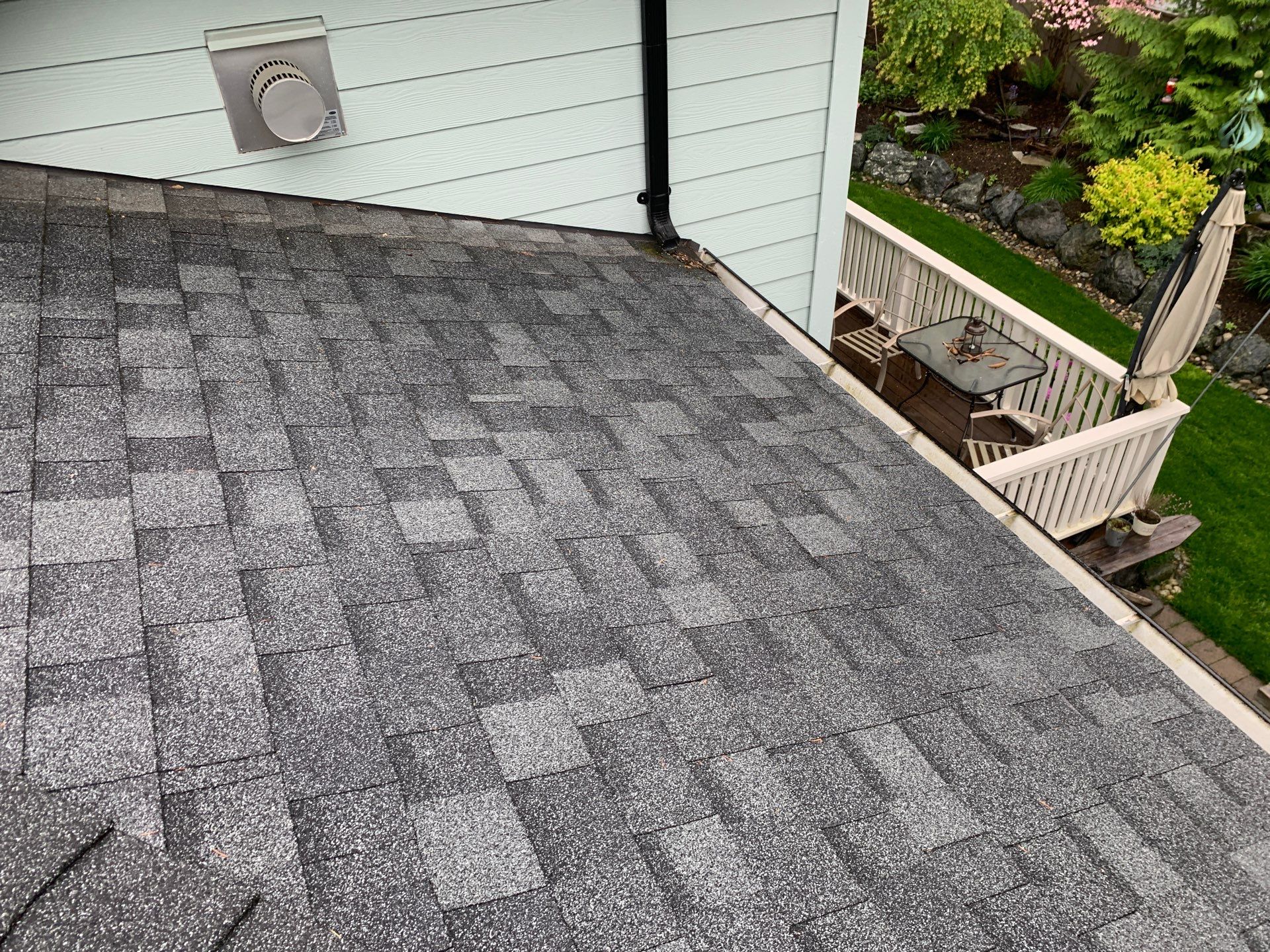Residential Reroof Shingle - Pewter Grey by Top Notch Roofing Inc