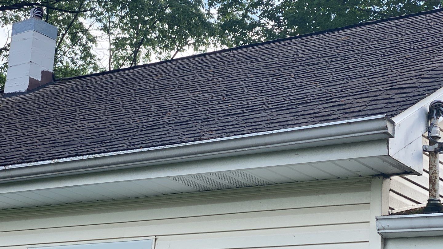 Metal Slate Shingle Roof Replacement After Hail Damage in Columbia City, Indiana by 4Ever Metal Roofing