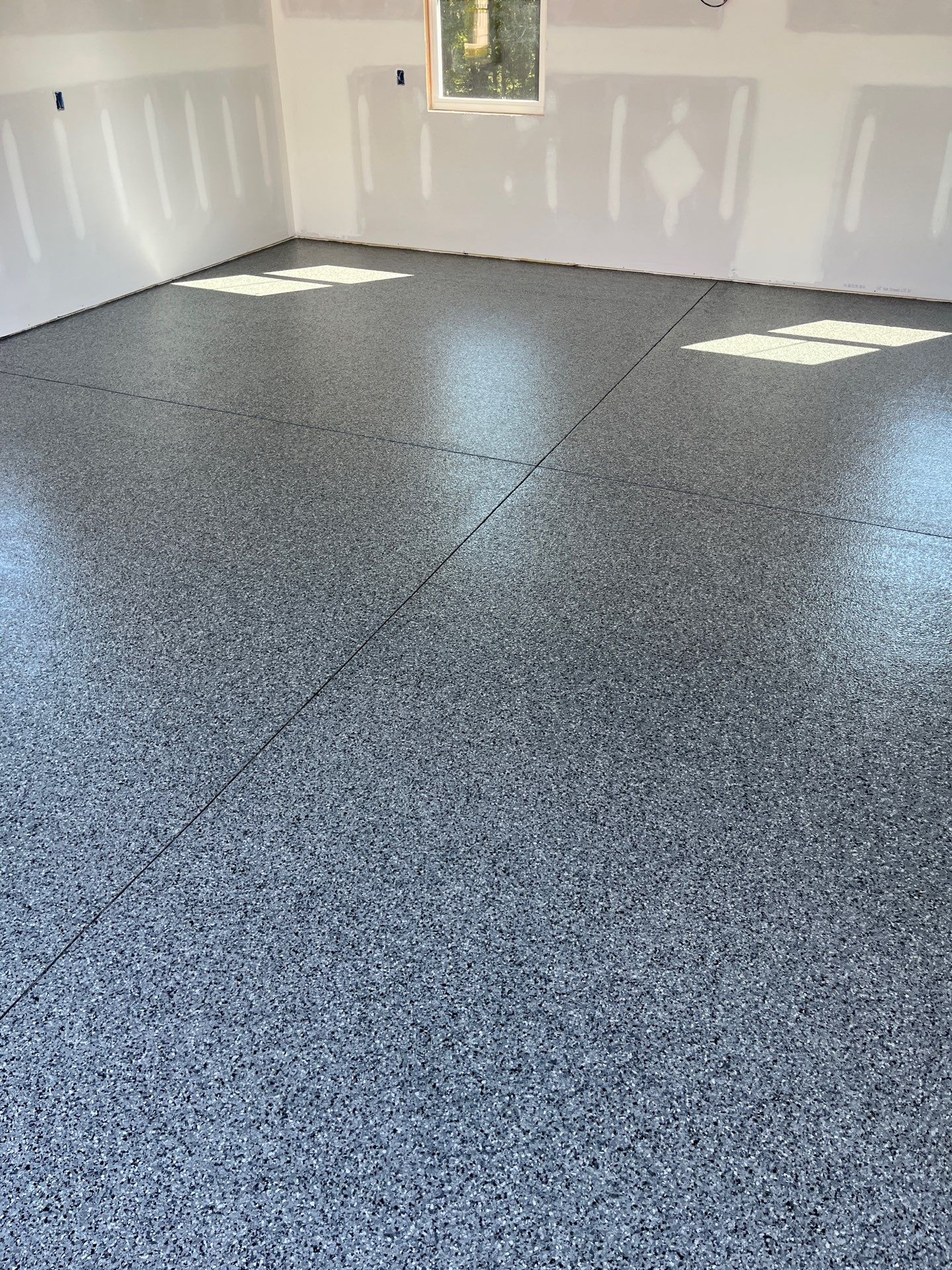 Garage Floor Coating using Nightfall by My Garage Floor Guys