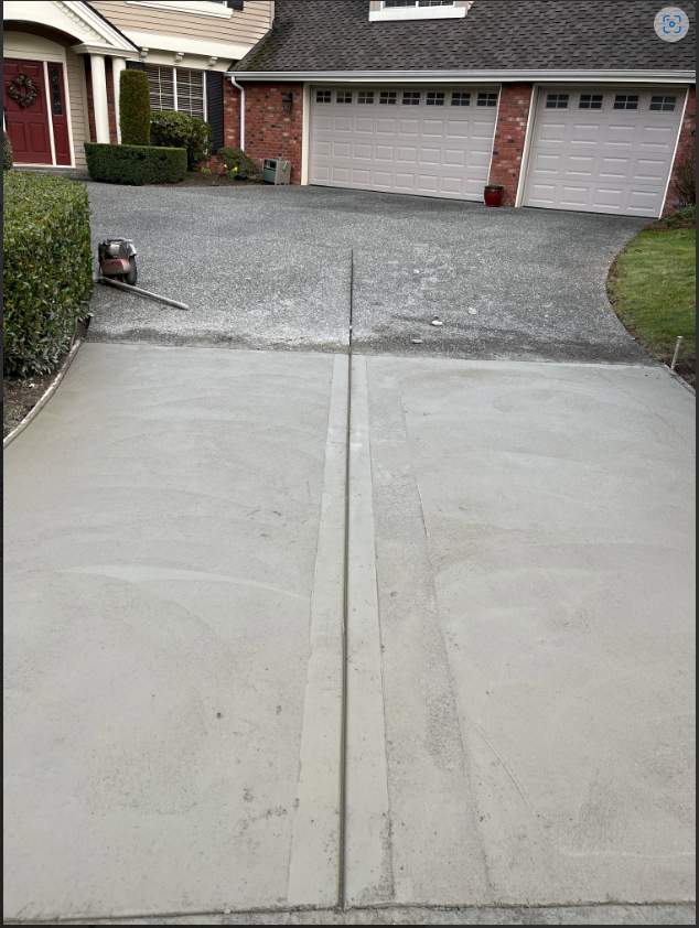 Concrete Driveway Patch Repair & Sealer | Mukilteo  by Jireh Asphalt & Concrete Inc 