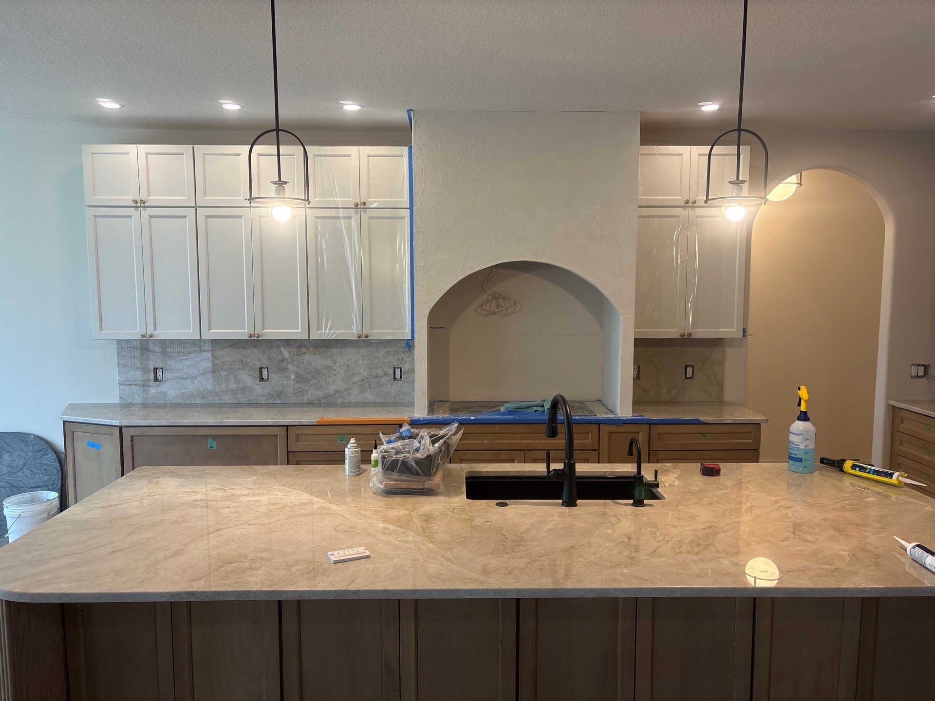 Project in Algona by Stone & Steel