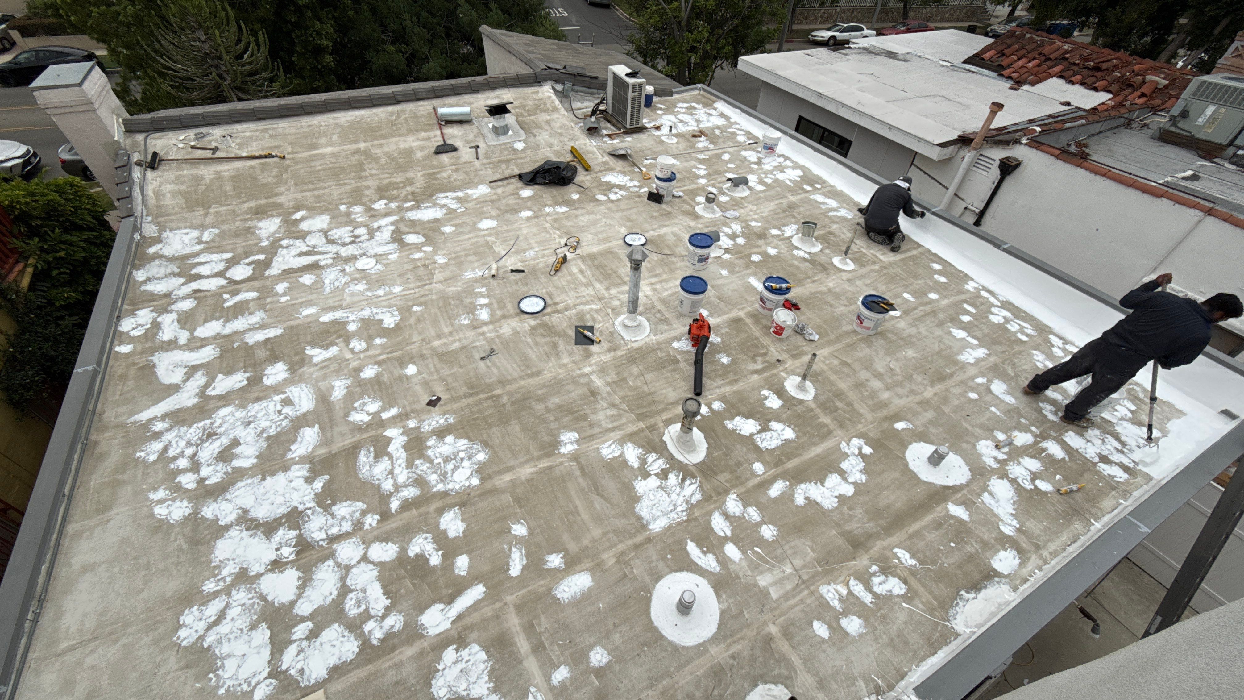 Residential Silicone Recoat by Hull Brothers Roofing