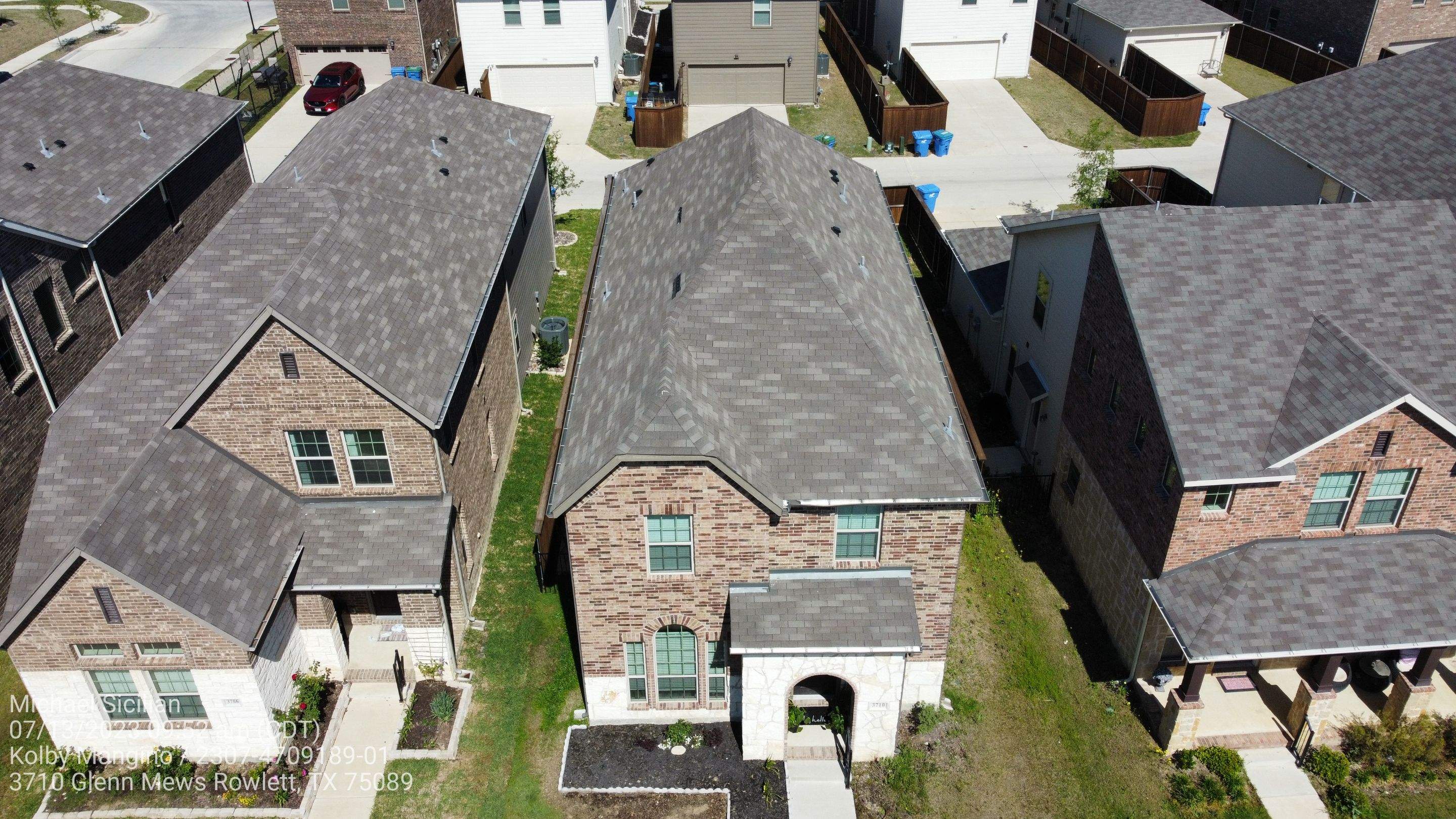 Project in Rowlett by Zeus Exteriors