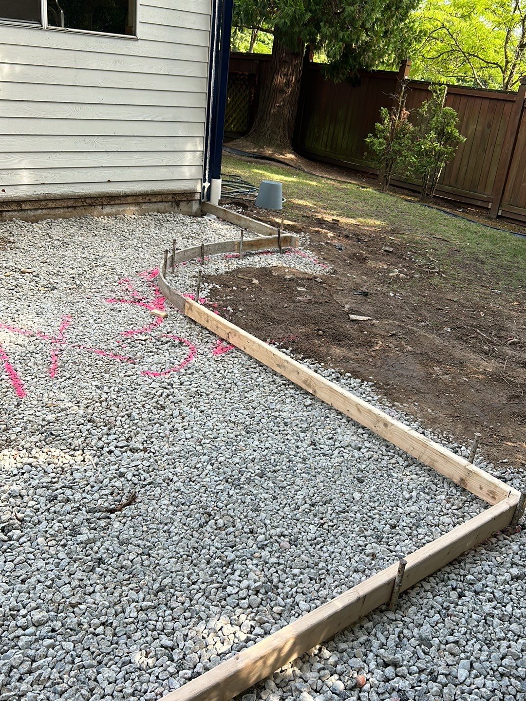 Luo | Colored Stamped Concrete Patio by Jireh Asphalt & Concrete Inc 