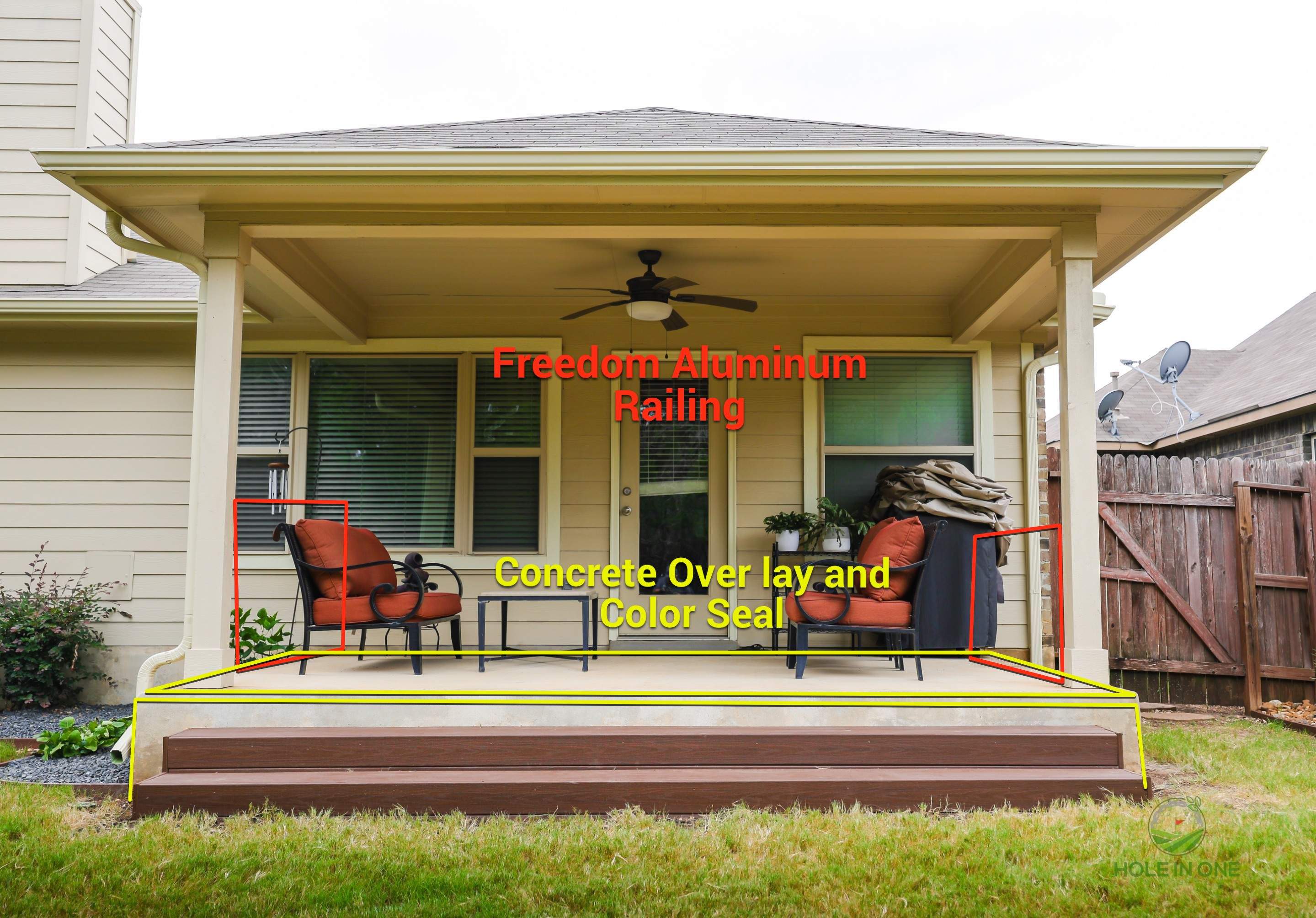 Wortham Oak, San Antonio Tx. by Hole In One Lawns, LLC