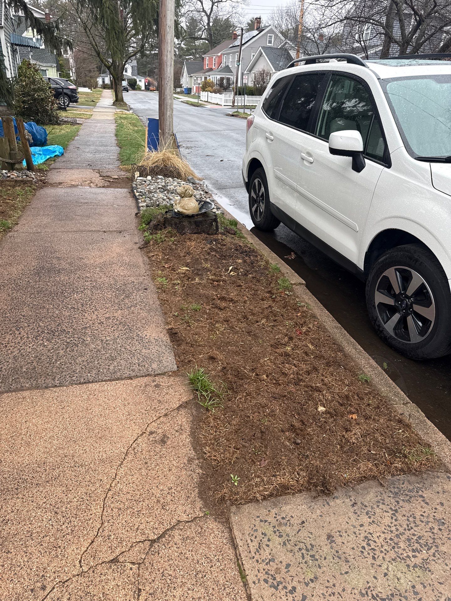 Starting Residential Site Preparation and Soil Tilling in Hamden by Diamond Image LLC