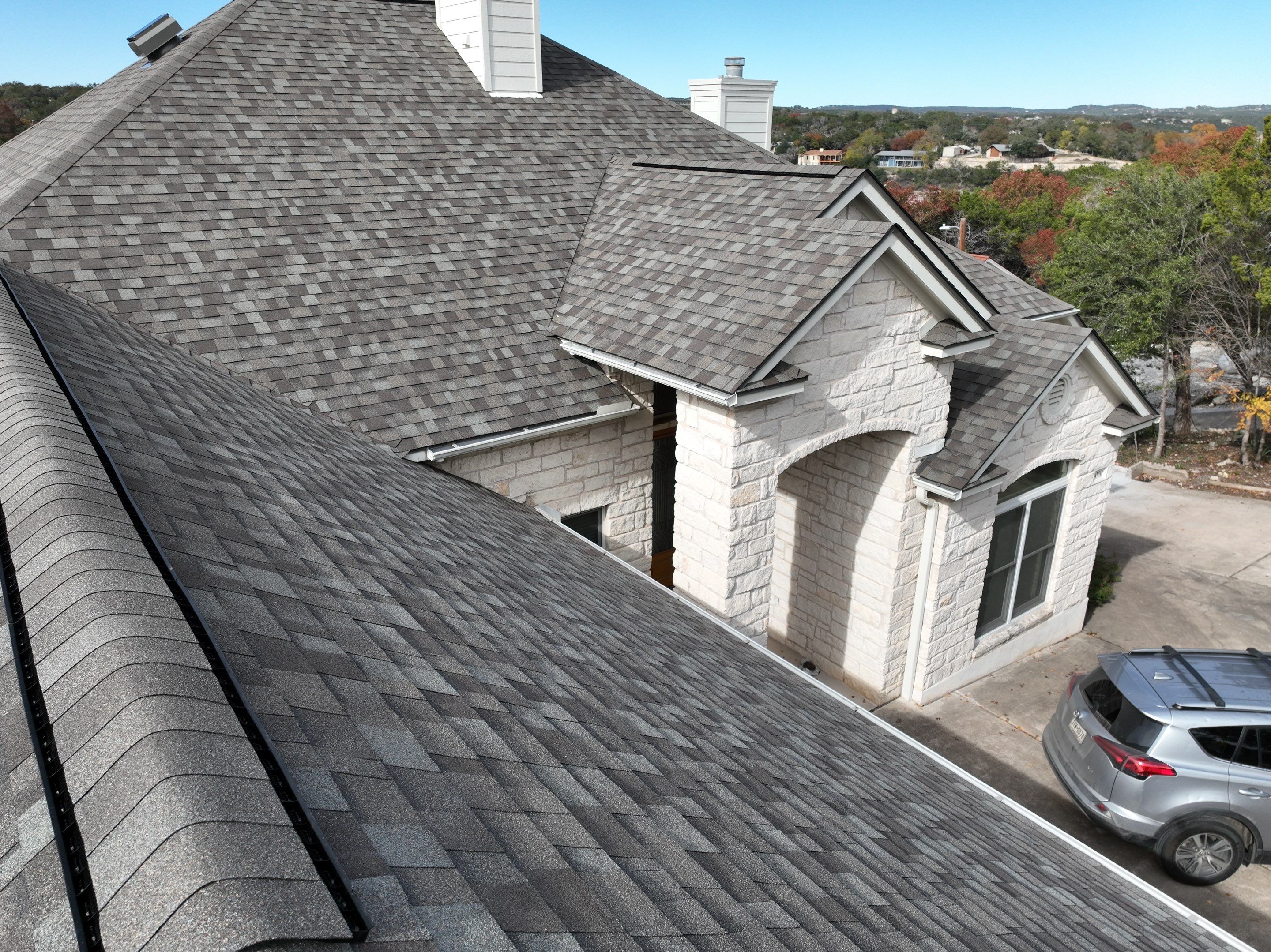 Residential Roof Replacement using Owens Corning 30 year Architectural Shingles by Premier Roofing and Contracting