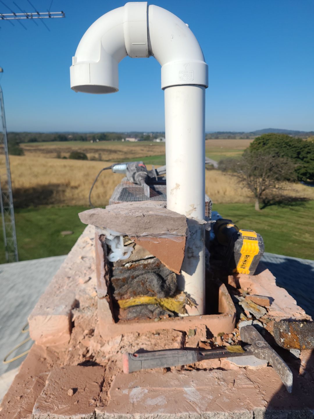 Chimney Restoration in East Berlin, PA by Bealing Roofing & Exteriors