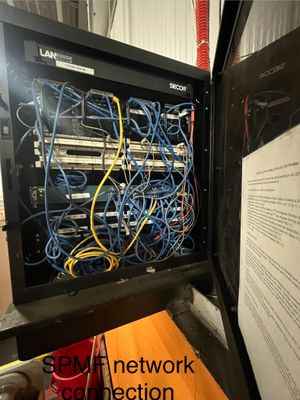 Structured cabling installation by CimaSolutions