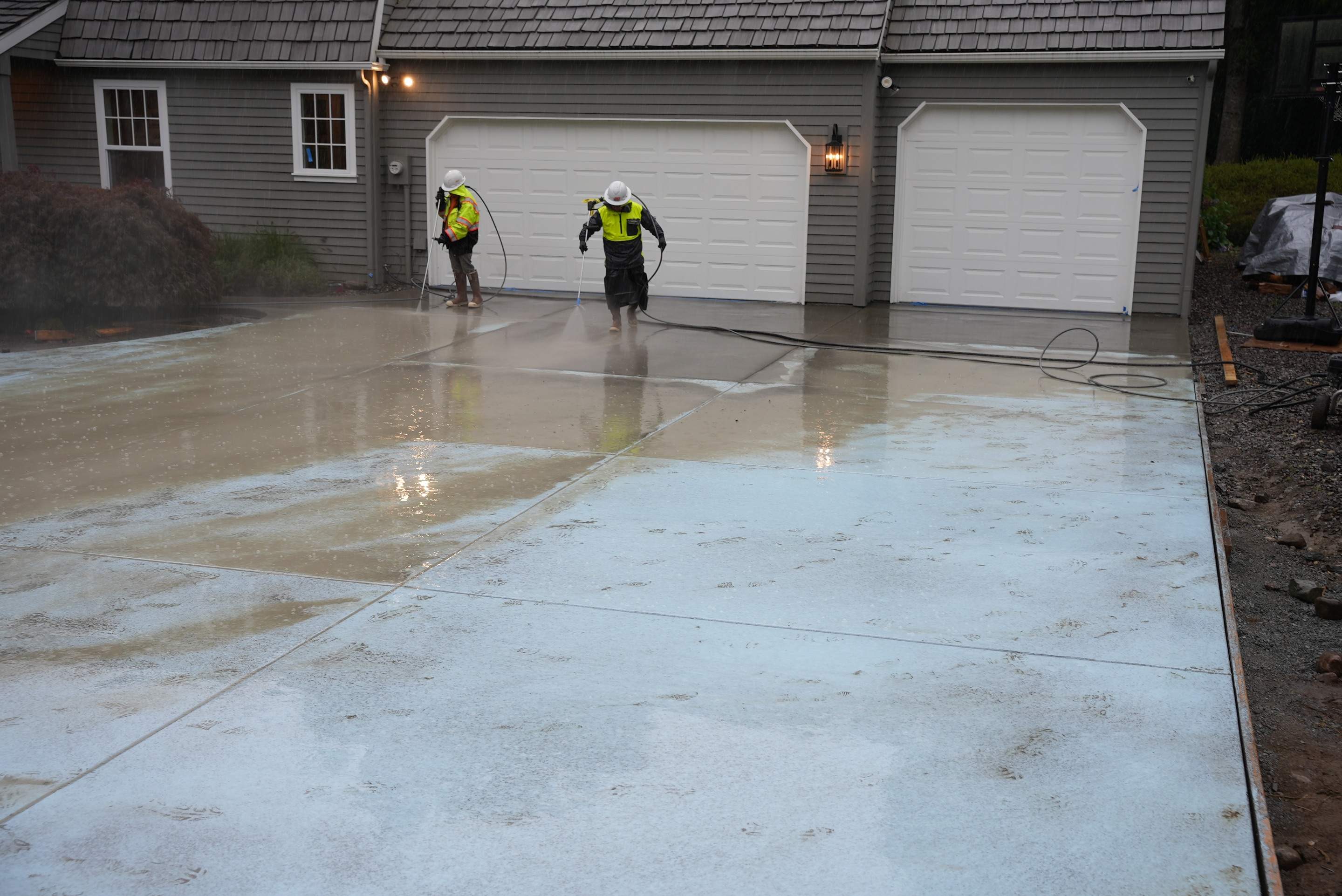 Sand Finish Concrete Driveway & Power Wash | Woodinville  by Jireh Asphalt & Concrete Inc 