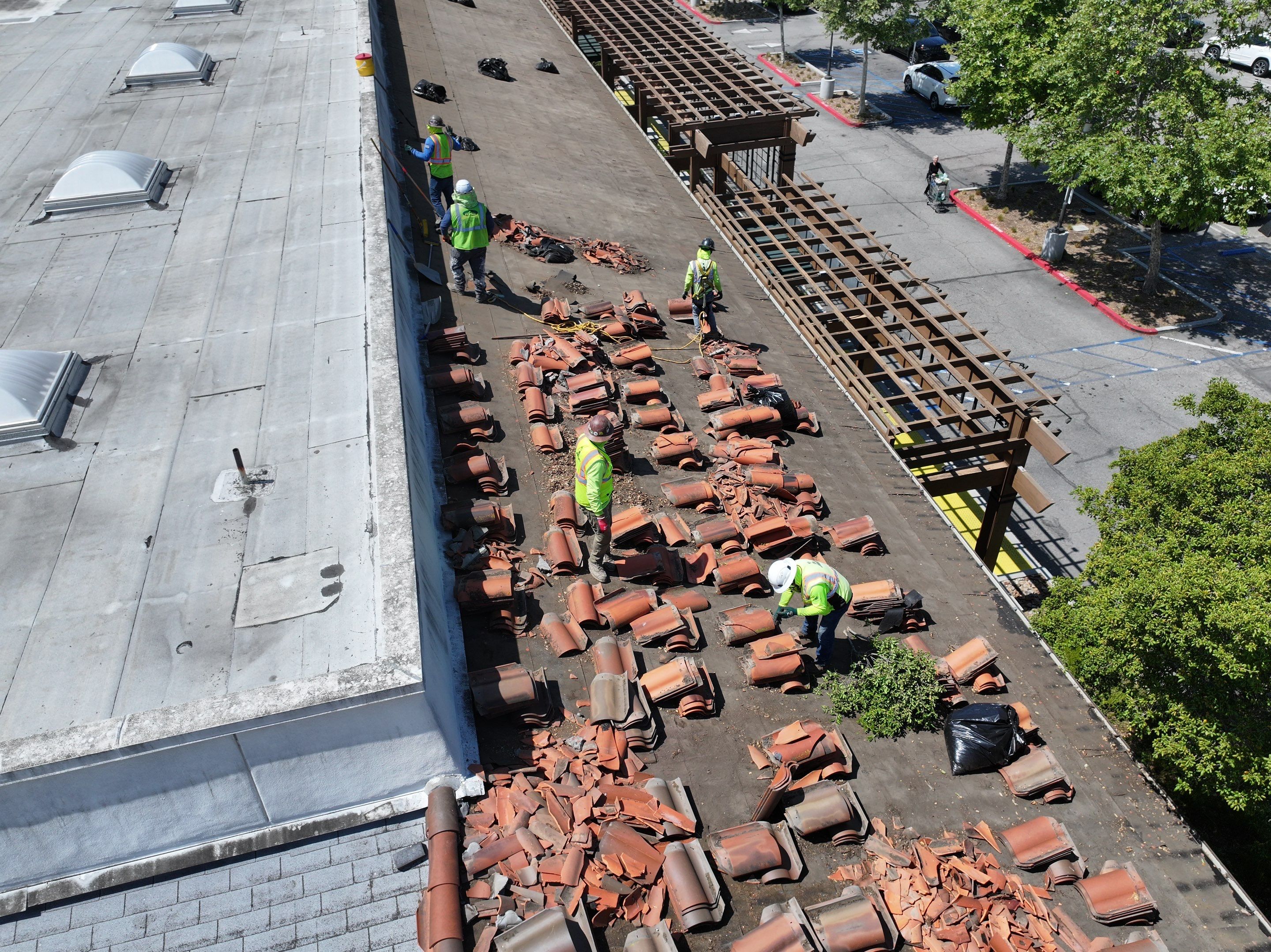 Regency Westlake Shopping Center  by Sanchez Single Ply Roofing
