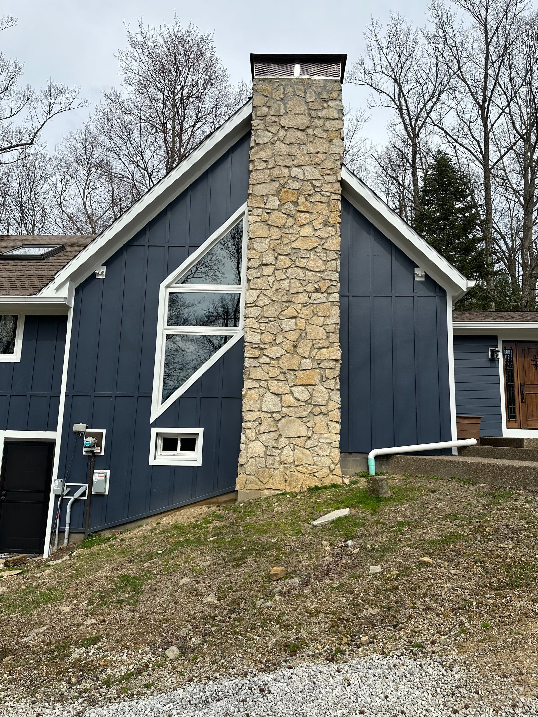 Siding Installation using James Hardie Board & Batten Siding by Best Roofing & Siding Company