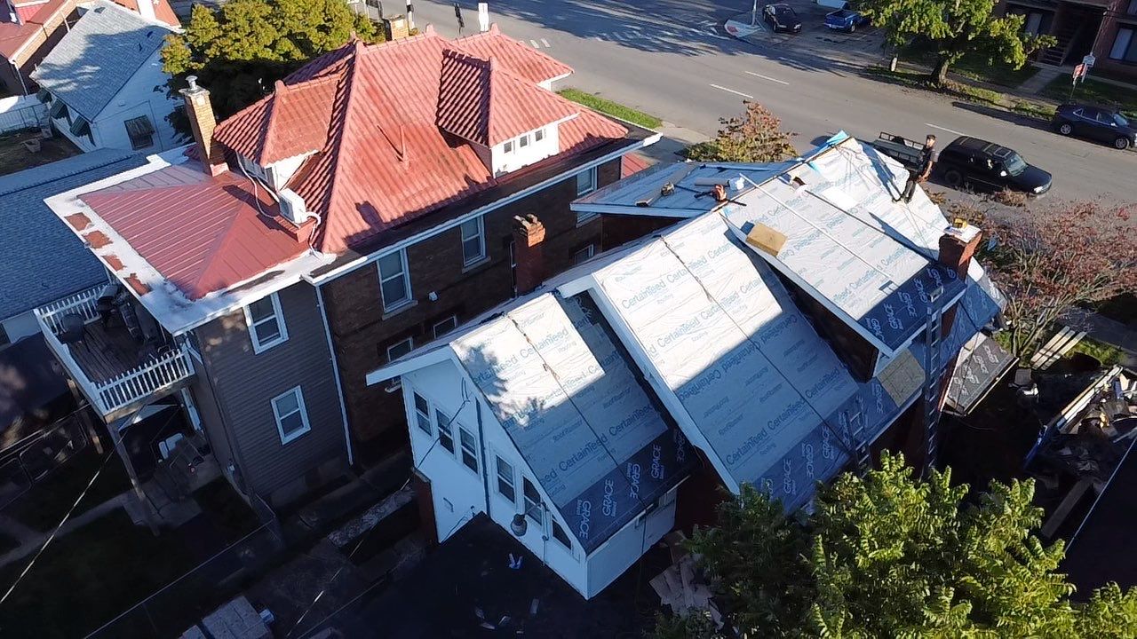 Adkins Project  by Fahey Roofing + Contracting