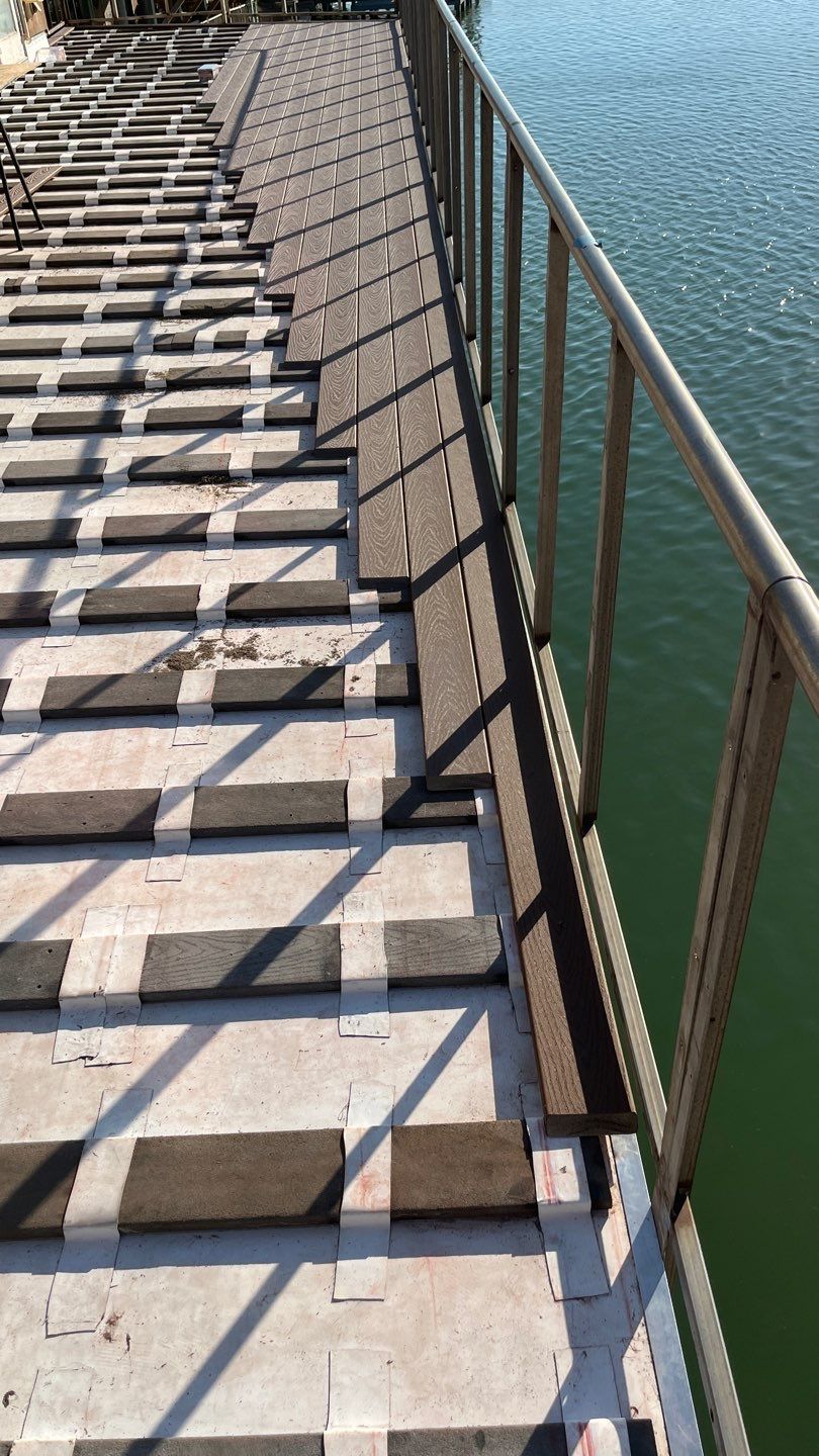 Walk Out Patio Cover by Bayfront Roofing and Construction