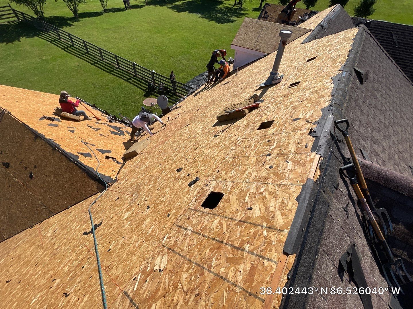 Residential Roofing Installation using Owens Corning Duration Shingles Roofing System by Undersun Roofing 