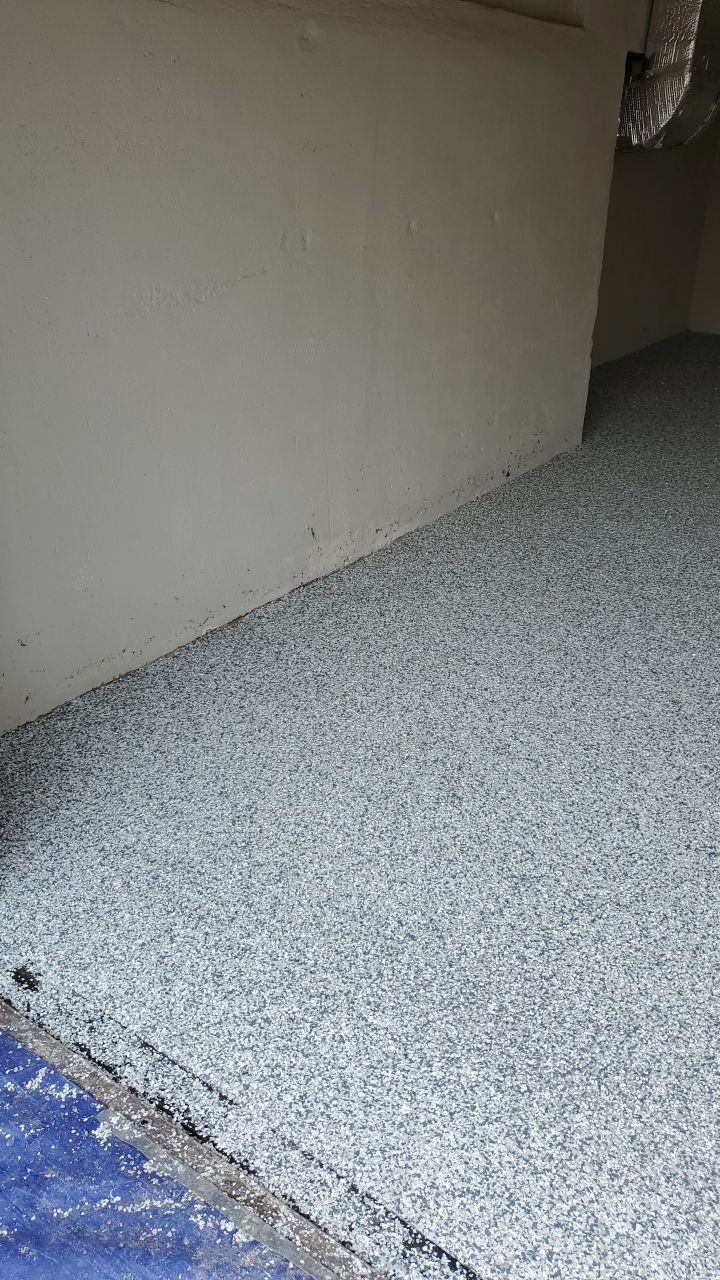 Slatestone Garage Floor by Spectrum Painting, LLC